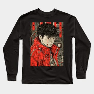 Akira Unleashed: Cyberpunk Masterpiece, Psychic Power Saga, and Fan Art Fusion Long Sleeve T-Shirt